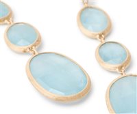 Pendientes Marco Bicego Mujer Siviglia in Oro amarillo Acquamarina OB1477-AQ01 - OB1477-AQ01